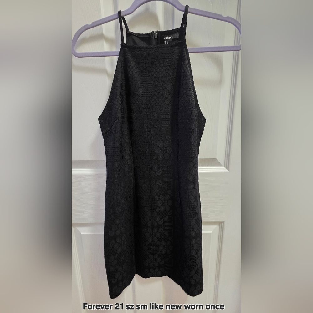 Elegant Black Lace Dress